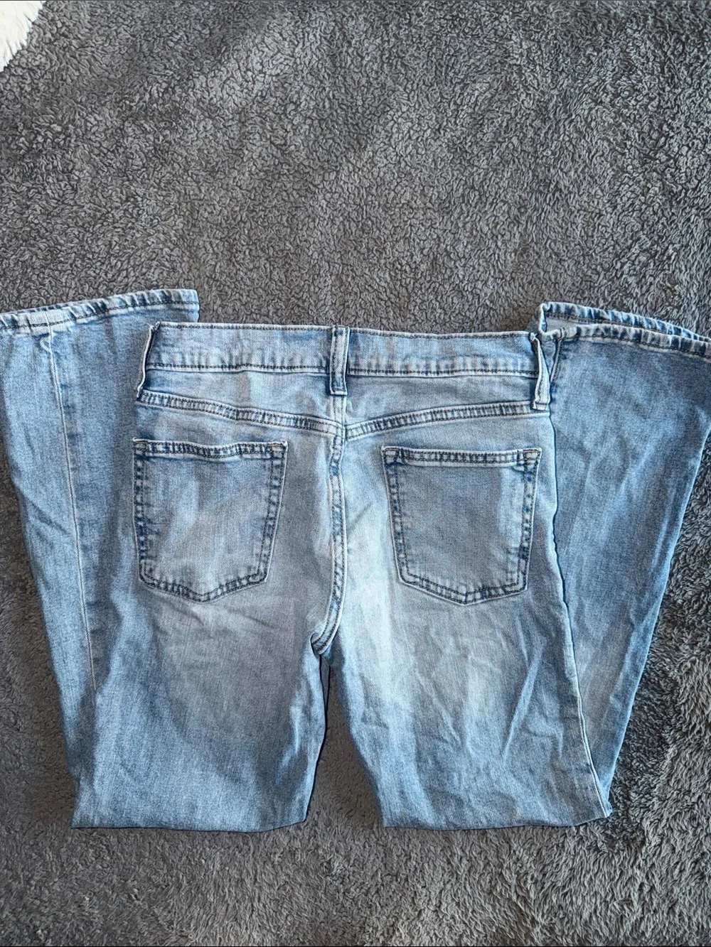 Old Navy Light Wash Kids Bootcut Jeans